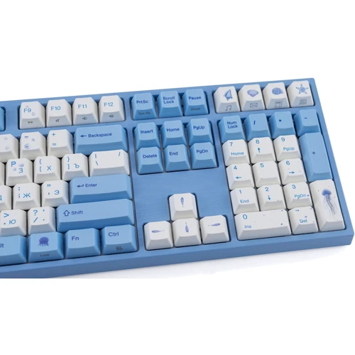 Клавиатура Varmilo VEA108 Sea Melody Cherry Mx Blue Multicolor (A26A038A1A1A06A033): Подключение проводное