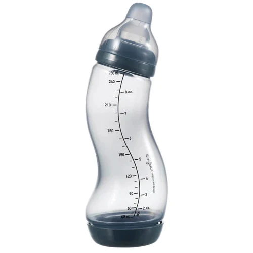 Антиколікова пляшечка для годування Difrax S-bottle Natural з силіконовою соскою 250 ml (706) фото 9
