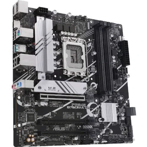 ASUS PRIME B760M-A D4: Разъемы на плате USB Type-C, USB 3.2 Gen 1, USB 2.0, СОМ