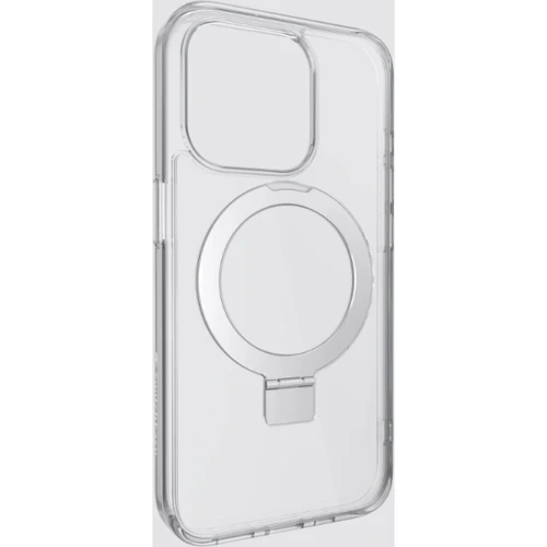 Чехол для iPhone SwitchEasy MagStand M StandGuard Protective Case Transparent (SPH56P173TR23) for iPhone 15 Pro: Материалы поликарбонат и полиуретан
