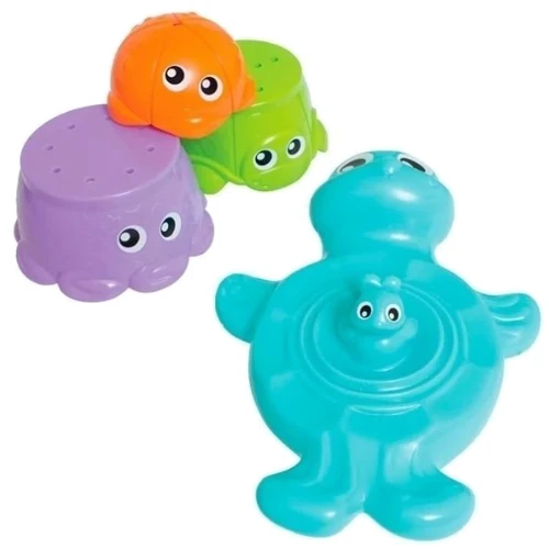 Игрушка для ванны PlayGro Черепашка с друзьями (15410)