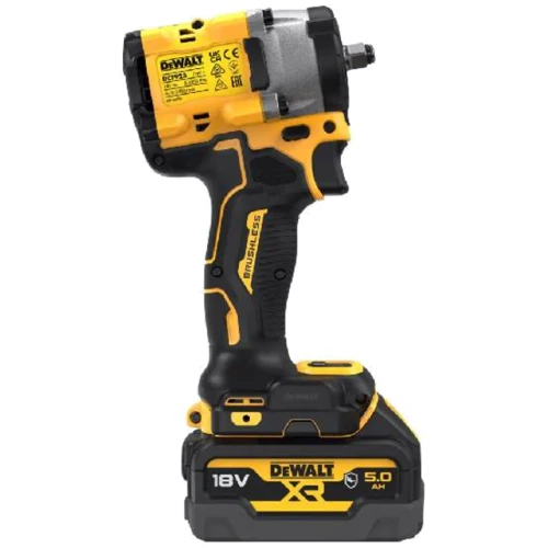 Гайковерт DeWALT DCF923P2G: Питание от аккумулятора