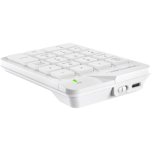 Клавіатура A4Tech FGK21C (White): Тип клавіатури компактная