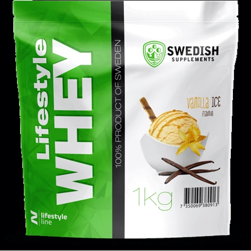 Протеїн Swedish Supplements Lifestyle Whey 1000 g /30 servings/ Vanilla Ice