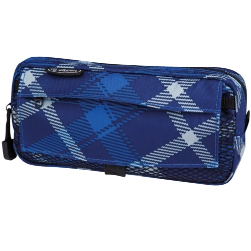 Пенал Herlitz Pockets Check Blue синій (11281706)