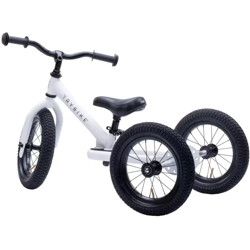 Комплект трехколесный беговел Trybike белый (TBS-2-WHT+TBS-99-TK) фото 8