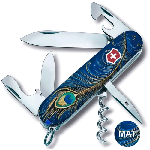 Мультитул Victorinox SPARTAN UKRAINE Волшебное перо Жар-Птицы (Vx13603.3_T3150pw): Количество инструментов 12