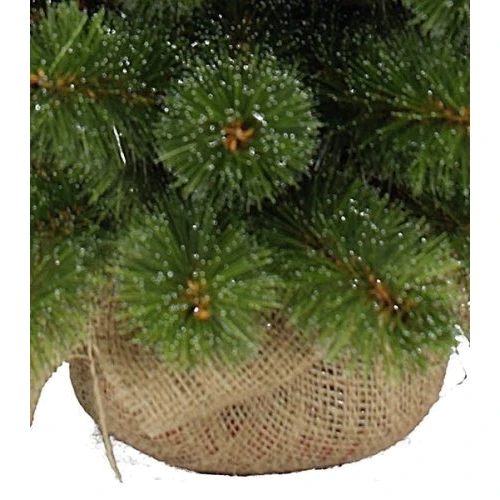 Сосна искусственная Triumph Tree Edelman Forest frosted зеленая с инеем, 0.6м: Вид Сосна