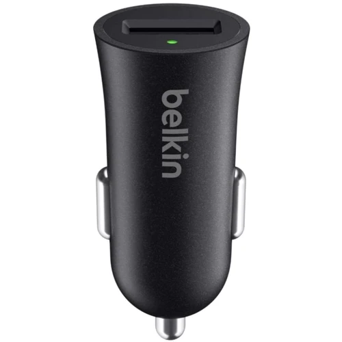 Зарядное устройство Belkin USB Car Charger BoostUp with Cable USB-C 1.2m Black (F7U032BT04-BLK) фото 4