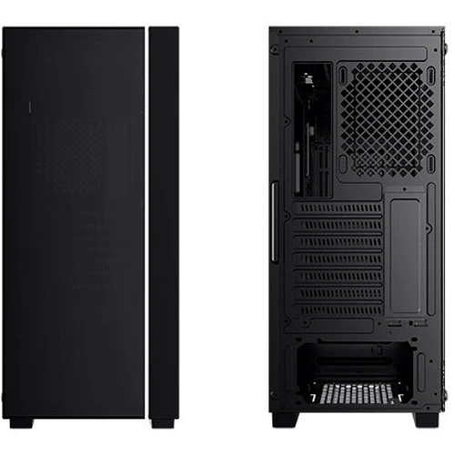 Корпус Deepcool MATREXX 55 V3 ADD-RGB 3F (DP-ATX-MATREXX55V3-AR-3F): Матеріал передній панелі загартоване скло, пластик