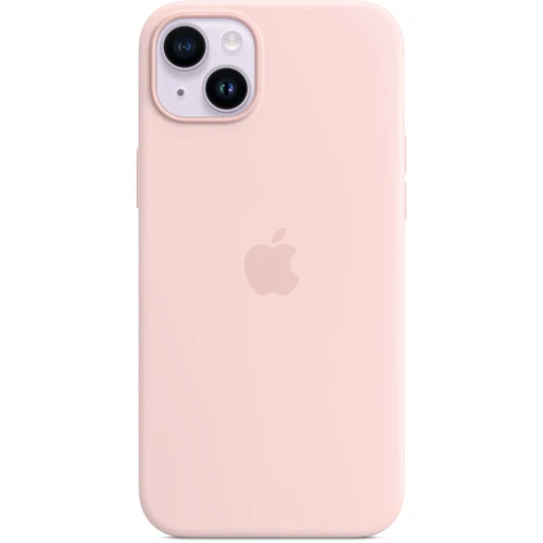 Чохол для iPhone Apple for iPhone 14 Plus Silicone Case with MagSafe Chalk Pink (MPT73) : Колір розовый