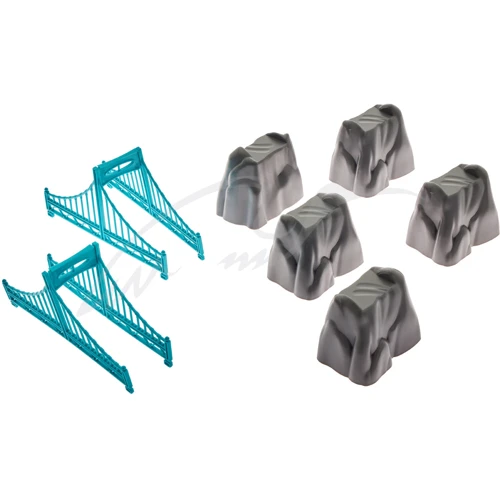 Ігровий набір ZIPP Toys Міський експрес електрична залізниця, 103 деталі, зелений