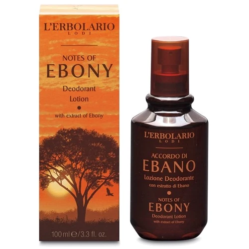 L'Erbolario Notes Of Ebony Deodorant Lotion Лосьйон-дезодорант Чорне дерево 100 ml