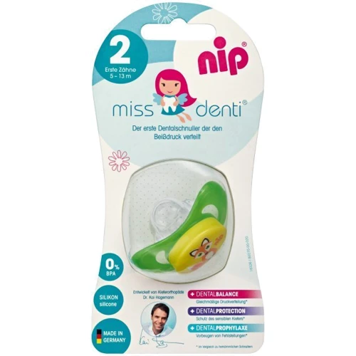Пустышка Nip Miss Denti №2 5-13 месяцев (31801) фото 7