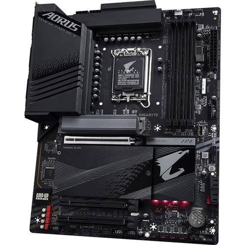 GIGABYTE Z790 AORUS ELITE AX DDR4: Оперативная память 4xDDR4 5333 МГц, до 128 ГБ