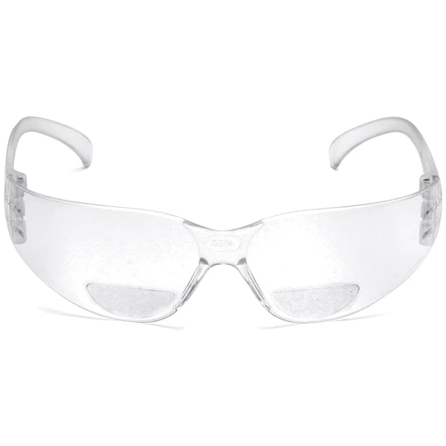 Спортивні окуляри Біфокальні захисні окуляри Pyramex Intruder Bifocal (+2.5) (clear) прозорі (2ІНТРБІФ-10Б25): Особливості Без оправы