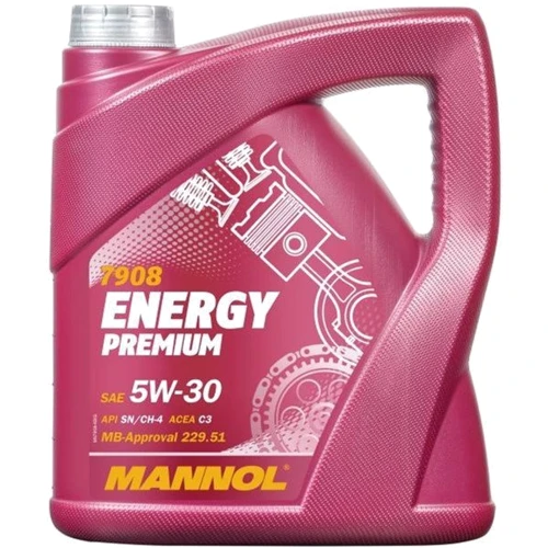 Моторна олія Mannol Energy Premium 5W-30, 4л (MN7908-4)