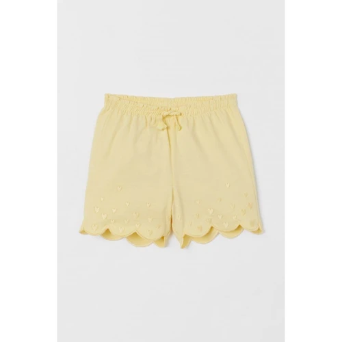 Шорты H&M 2712-8400841 80 см желтые