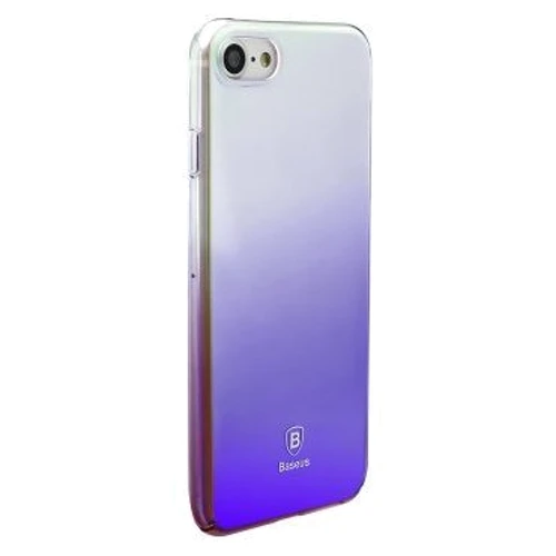 Чехол для iPhone Baseus Glaze Case Black Purple (WIAPIPH7-GC01) for iPhone SE 2020/iPhone 8/iPhone 7: Тип аксессуара чехол