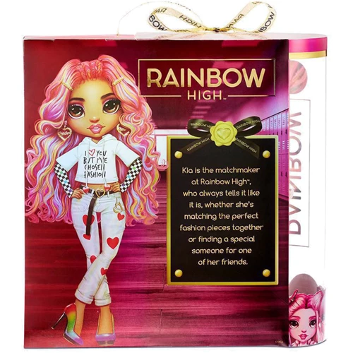 Колекційна лялька Rainbow High - Кіа Сердечко (з аксесуарами): Вік от 6 лет и старше