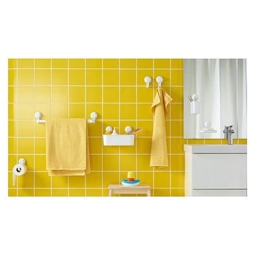 Держатель для зубной щетки с присоской ІКЕА TISKEN (80381294)