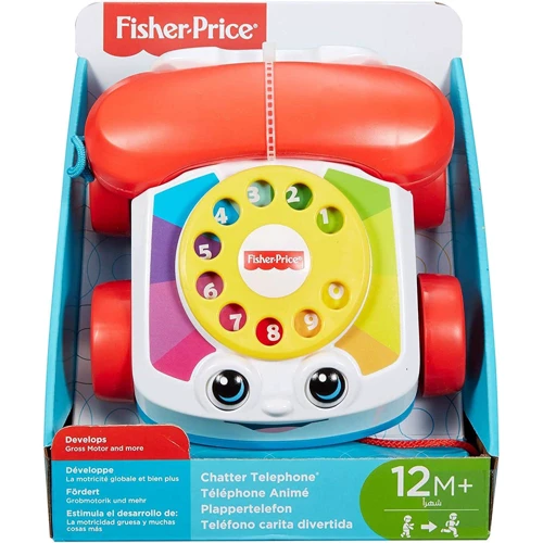 Іграшка-каталка Fisher-Price Веселий телефон (FGW66) фото 6