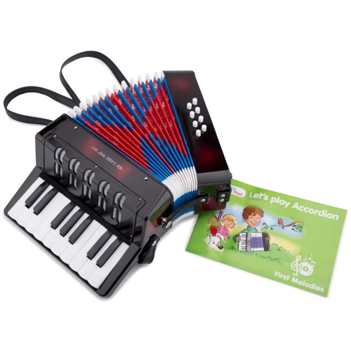 Аккордеон New Classic Toys с музыкальной книгой черный (10057): Производитель New Classic Toys