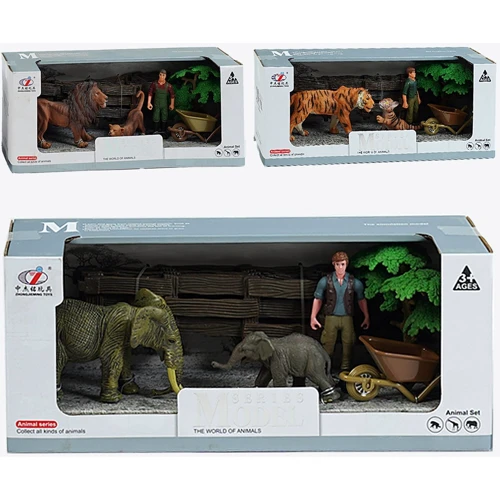 Набор животных Дикие животные в ассортименте (Q 9899 C-2): Производитель Noname