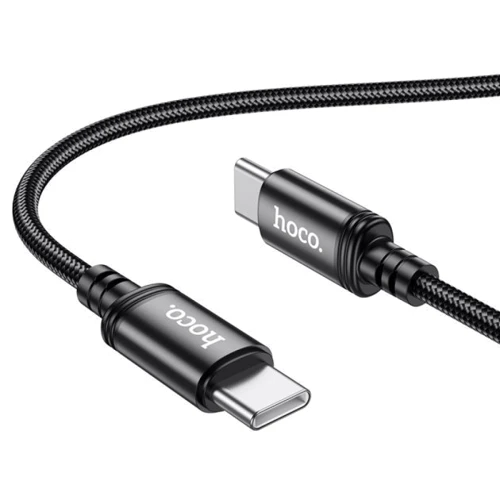 Кабель Hoco Cable USB-C to USB-C X89 Wind 60W 1m Black: Тип USB-C - USB-C