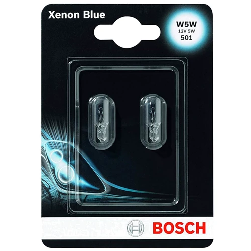 Галогенная автолампа Bosch W2.1x9.5d 12V 5W (1987301033)
