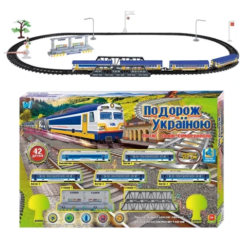 Железная дорога WToys (11500): Тип набор