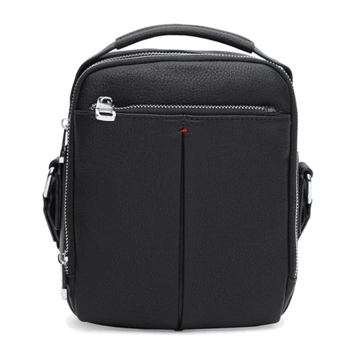 Мужская сумка через плечо Ricco Grande черная (K12061-black)