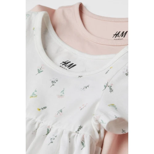Платье H&M 2112-8317421 104 см разноцветное (2 шт.): Тип Платья