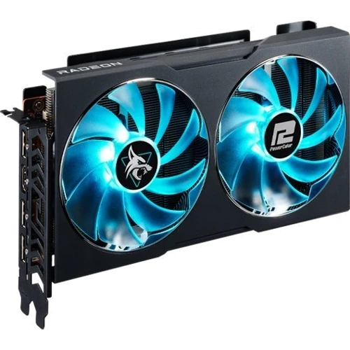 Видеокарта PowerColor Radeon RX 6600 Hellhound (AXRX 6600 8GBD6-3DHL): Интерфейс PCI Express 4.0 x16