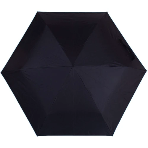 Парасолька жіночий механічний Happy Rain чорний (U43998-1)