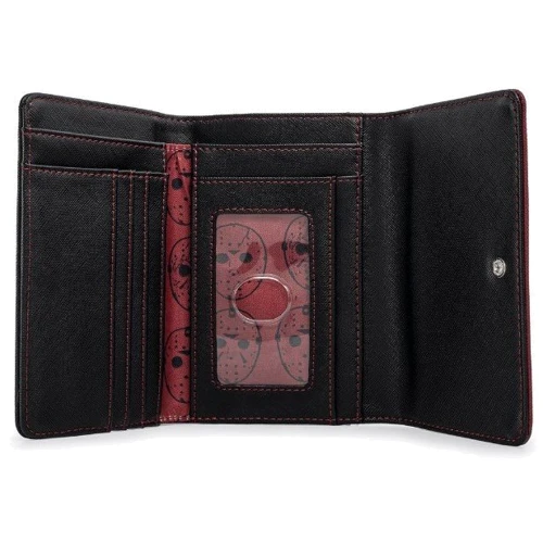 Кошелек Loungefly LF Friday The 13th Jason Mask бордовый (FRIWA0004): Тип Кошельки