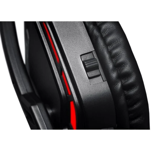 Навушники Redragon Themis H220 Red/Black: Додатково Подсветка корпуса, регулятор громкости