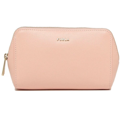 Жіноча косметичка Furla Electra M Cosmetic Case пудровая (EAW2LN1B300001BR00): Фактура Сап'яну, матова