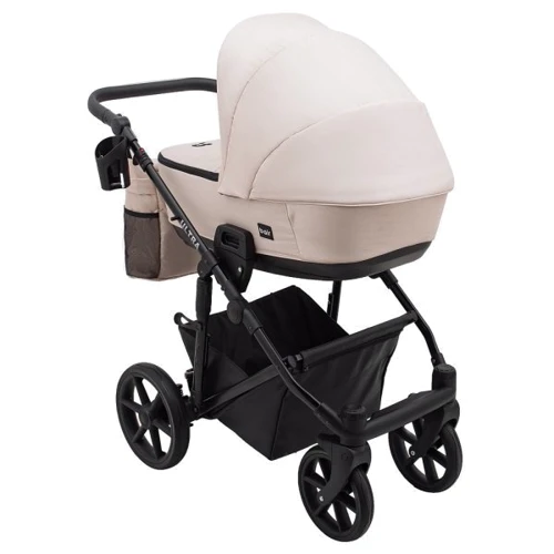 Универсальная коляска 2 в 1 Bair Ultra Soft U-834 бежевая (680624): Материал колес резина (надувные)