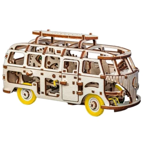 Деревянный конструктор "Dream Van" Time for Machine T4M380301 (Желтый)