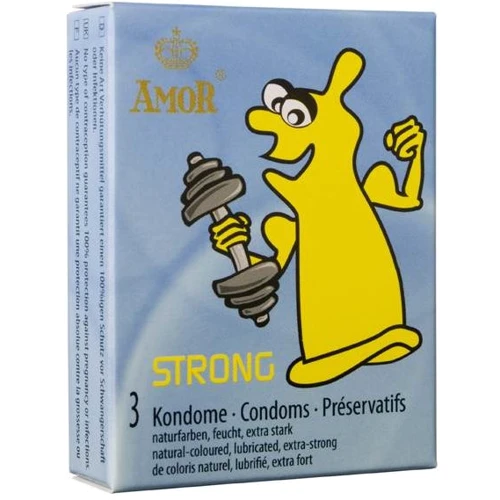 Презервативы Amor Strong, 3 шт