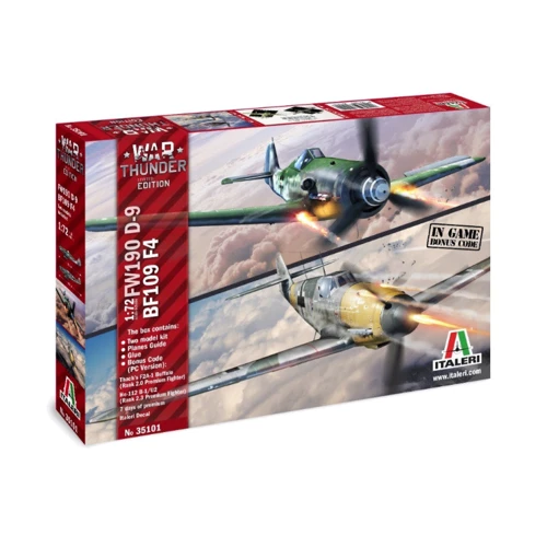 Модель Italeri Гром войны - Истребители Bf 109 F-4 & Fw 190 D-9 (IT35101): Производитель ITALERI