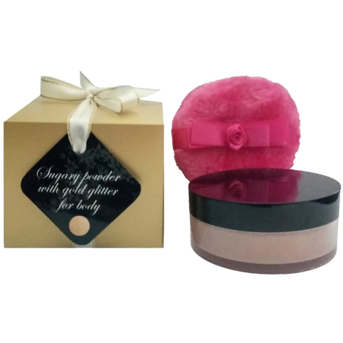 Пудра для тела с золотистым мерцанием Gold Glitter, 15 г: Тип Пудра