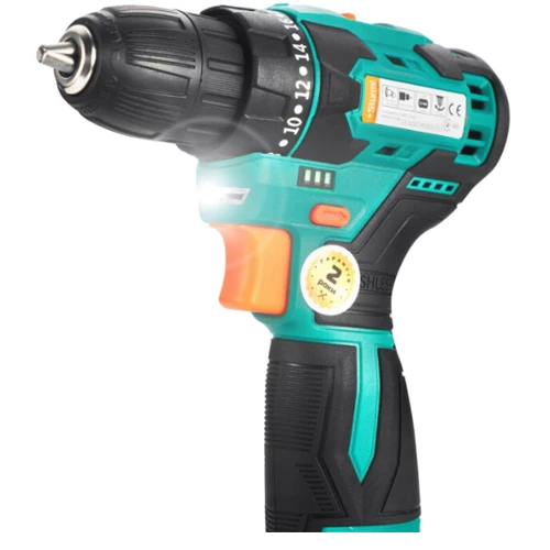 Шуруповерт Sturmax CD3212BL: Тип патрона швидкозажимний