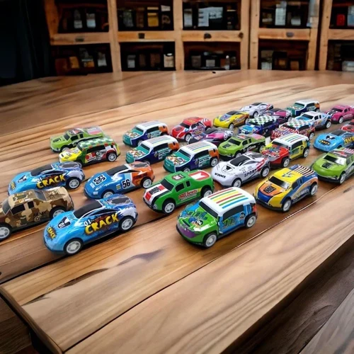 Набор металлических машинок MIC в чемодане, 30 штук (51-T51H)