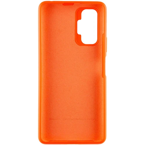 Аксессуар для смартфона Mobile Case Silicone Cover Neon Orange for Xiaomi Redmi Note 10 Pro / 10 Pro Max: Совместимость Xiaomi Redmi Note 10 Pro / 10 Pro Max