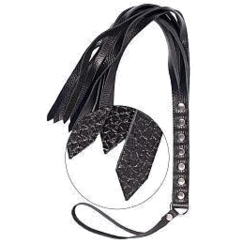 Флогер S&M Fancy Leather Floger Black