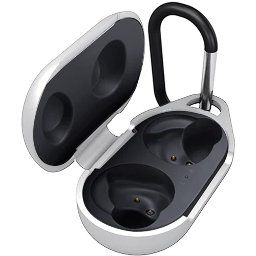 Чехол для наушников BeCover Silicone Case with Belt White (704658) for Samsung Galaxy Buds / Galaxy Buds+: Материал Силикон