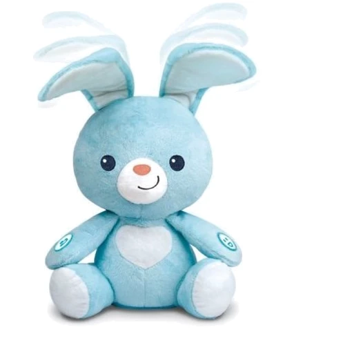 Інтерактивна м'яка іграшка WinFun Зайчик (0195-NL): Вік от 6-ти месяцев