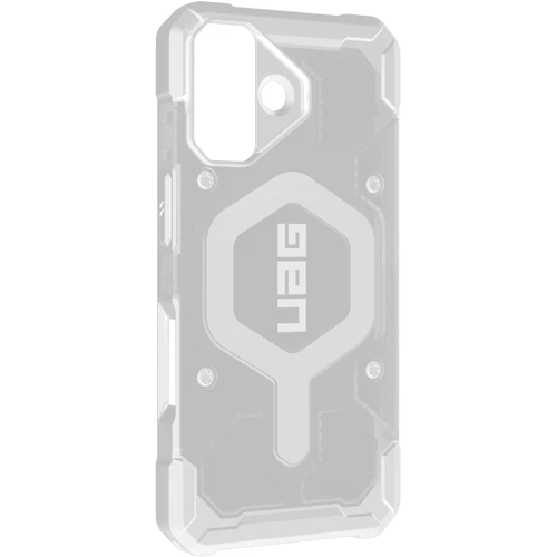 Чохол для iPhone Urban Armor Gear UAG Pathfinder Clear Magsafe Ash/Black (114553113140) для iPhone 17